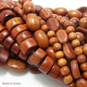 Bayong Wood Beads Mix