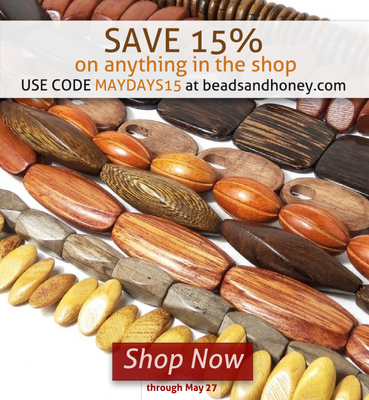 Shop Now and Save 15% at beadsandhoney.com